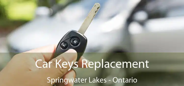 Car Keys Replacement Springwater Lakes - Ontario