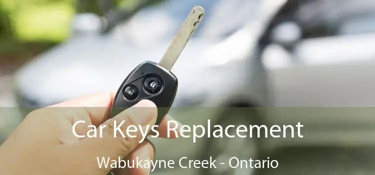 Car Keys Replacement Wabukayne Creek - Ontario