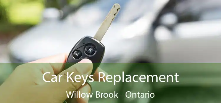 Car Keys Replacement Willow Brook - Ontario