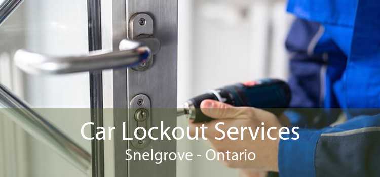 Car Lockout Services Snelgrove - Ontario