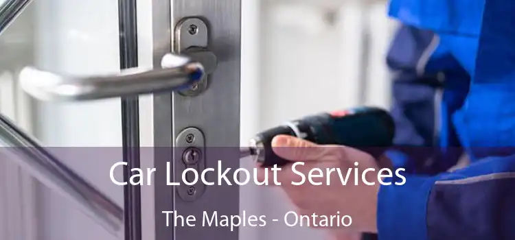 Car Lockout Services The Maples - Ontario