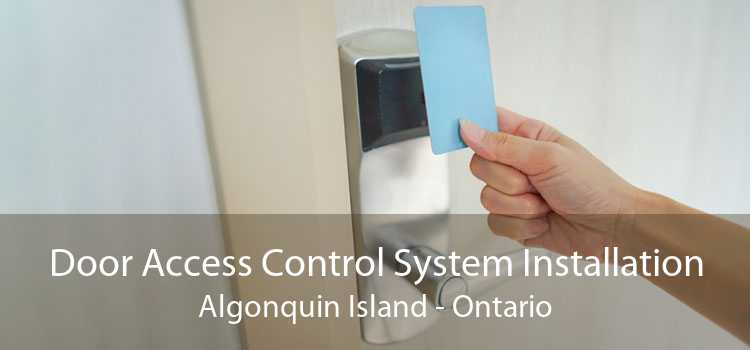 Door Access Control System Installation Algonquin Island - Ontario