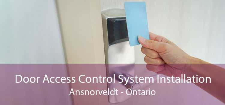 Door Access Control System Installation Ansnorveldt - Ontario