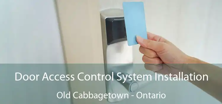 Door Access Control System Installation Old Cabbagetown - Ontario