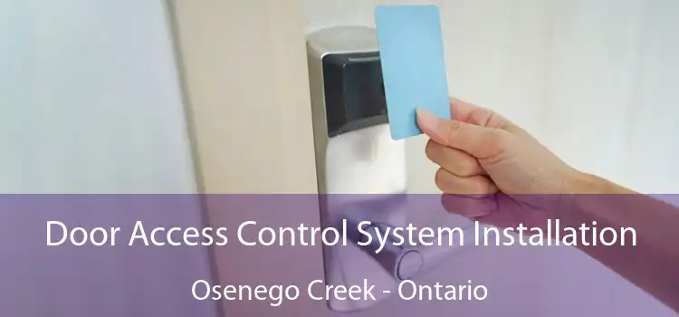 Door Access Control System Installation Osenego Creek - Ontario