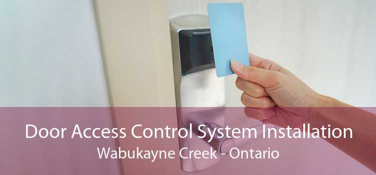 Door Access Control System Installation Wabukayne Creek - Ontario