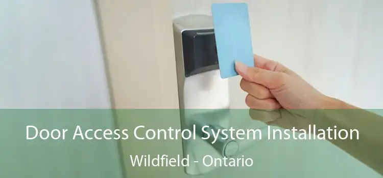 Door Access Control System Installation Wildfield - Ontario