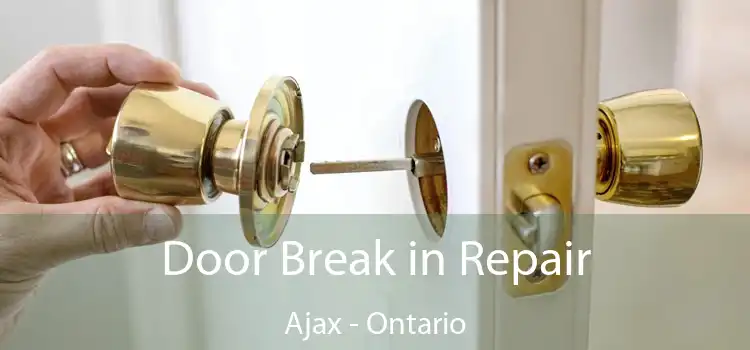 Door Break in Repair Ajax - Ontario
