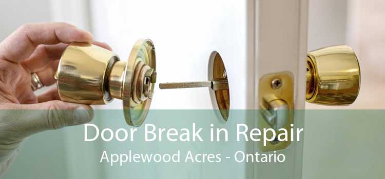 Door Break in Repair Applewood Acres - Ontario
