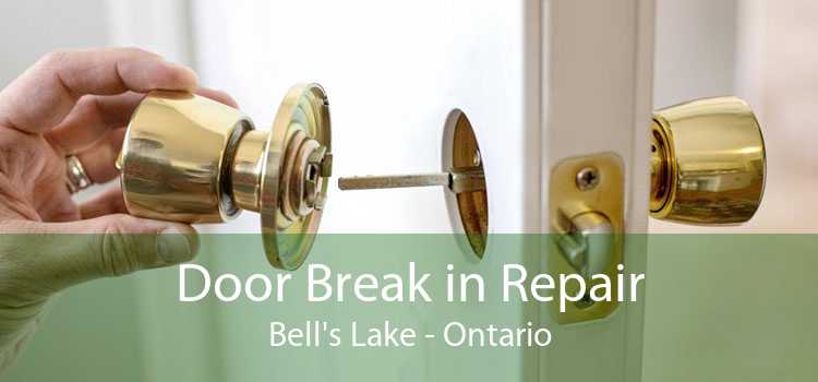 Door Break in Repair Bell's Lake - Ontario