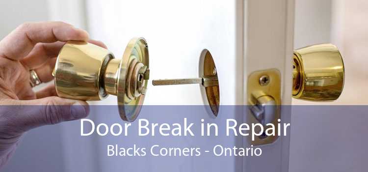 Door Break in Repair Blacks Corners - Ontario