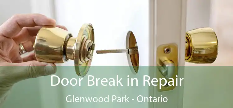 Door Break in Repair Glenwood Park - Ontario