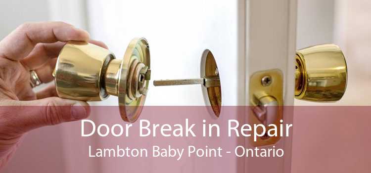 Door Break in Repair Lambton Baby Point - Ontario