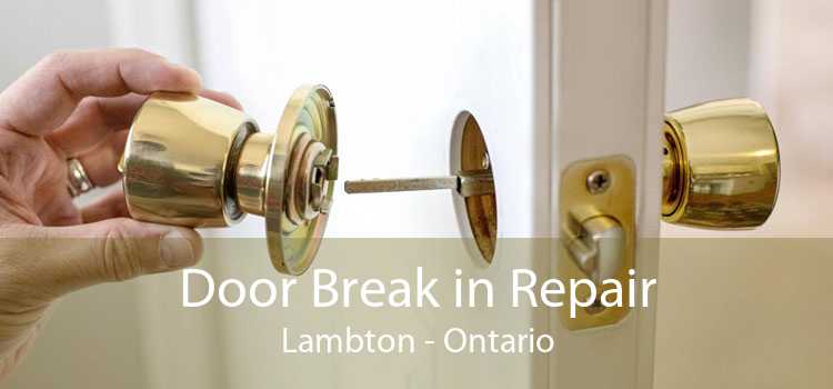 Door Break in Repair Lambton - Ontario