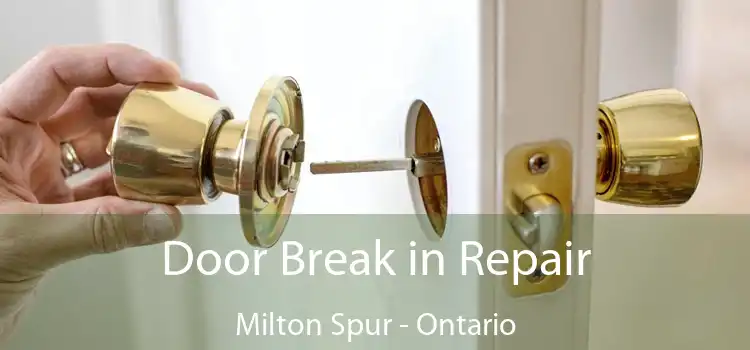 Door Break in Repair Milton Spur - Ontario