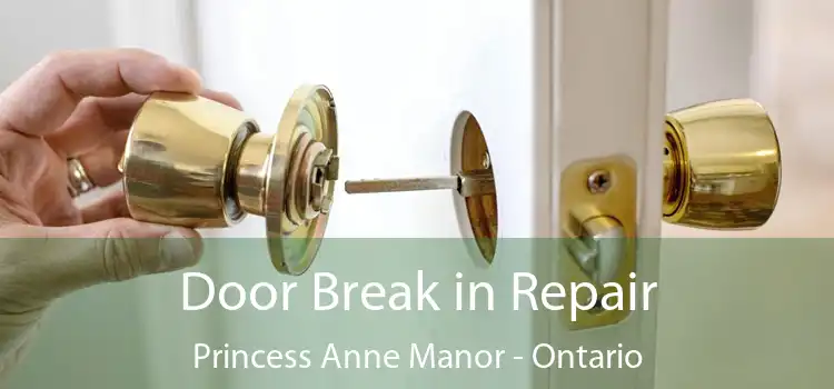 Door Break in Repair Princess Anne Manor - Ontario