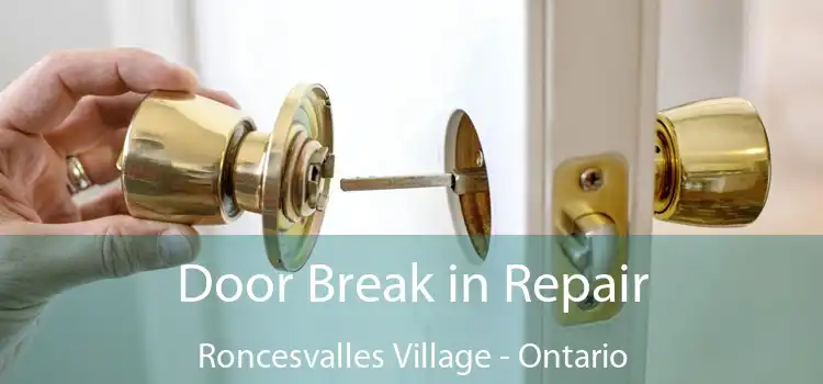 Door Break in Repair Roncesvalles Village - Ontario