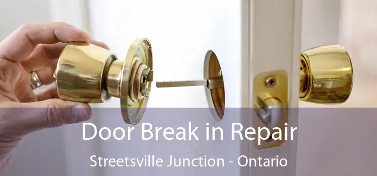 Door Break in Repair Streetsville Junction - Ontario