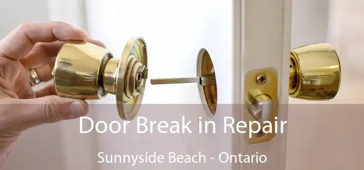 Door Break in Repair Sunnyside Beach - Ontario