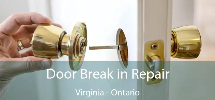 Door Break in Repair Virginia - Ontario