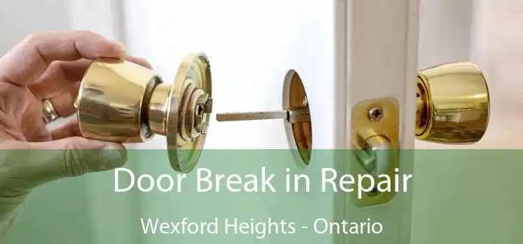Door Break in Repair Wexford Heights - Ontario