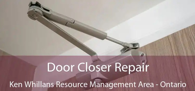 Door Closer Repair Ken Whillans Resource Management Area - Ontario
