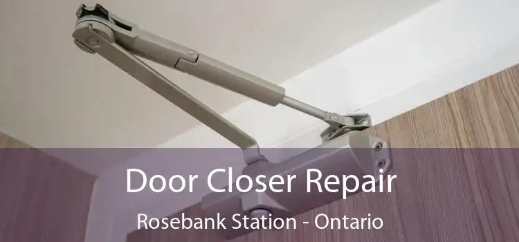 Door Closer Repair Rosebank Station - Ontario