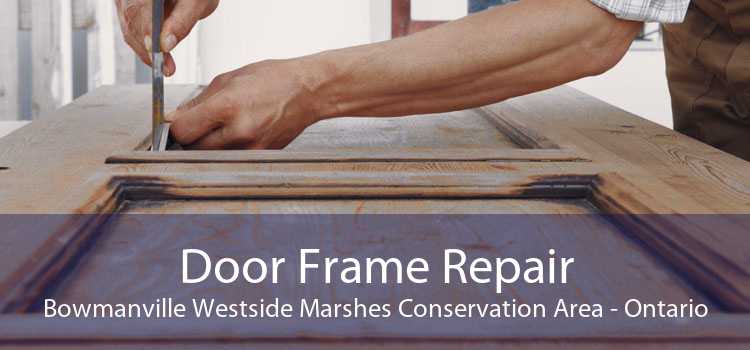 Door Frame Repair Bowmanville Westside Marshes Conservation Area - Ontario