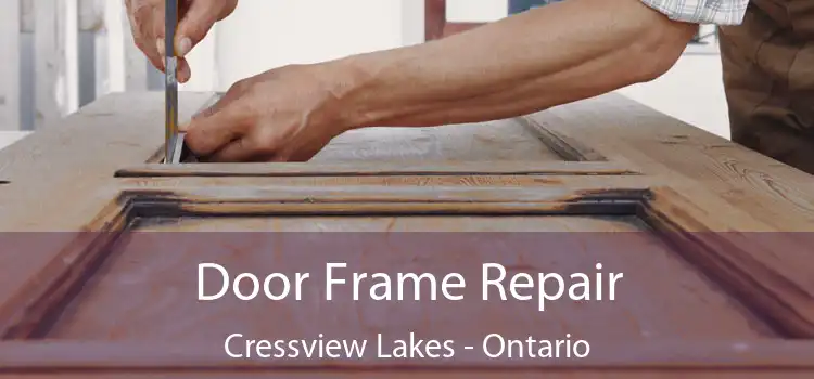 Door Frame Repair Cressview Lakes - Ontario