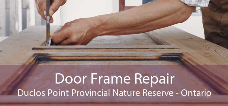 Door Frame Repair Duclos Point Provincial Nature Reserve - Ontario