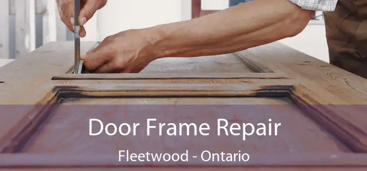 Door Frame Repair Fleetwood - Ontario