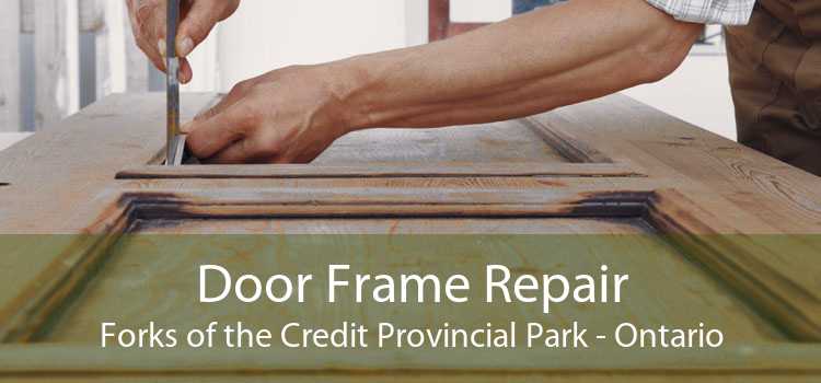 Door Frame Repair Forks of the Credit Provincial Park - Ontario