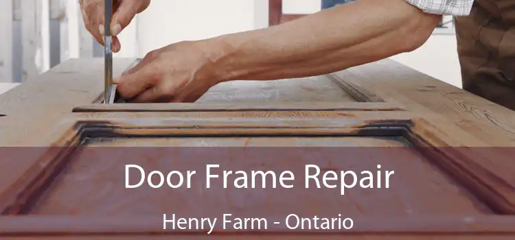 Door Frame Repair Henry Farm - Ontario