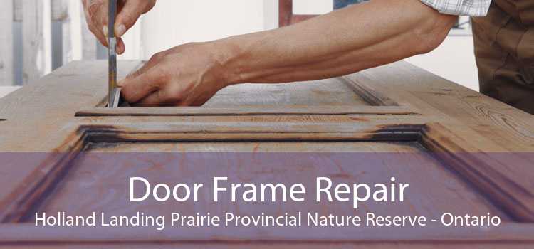 Door Frame Repair Holland Landing Prairie Provincial Nature Reserve - Ontario