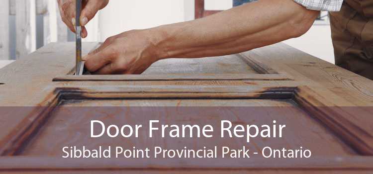 Door Frame Repair Sibbald Point Provincial Park - Ontario