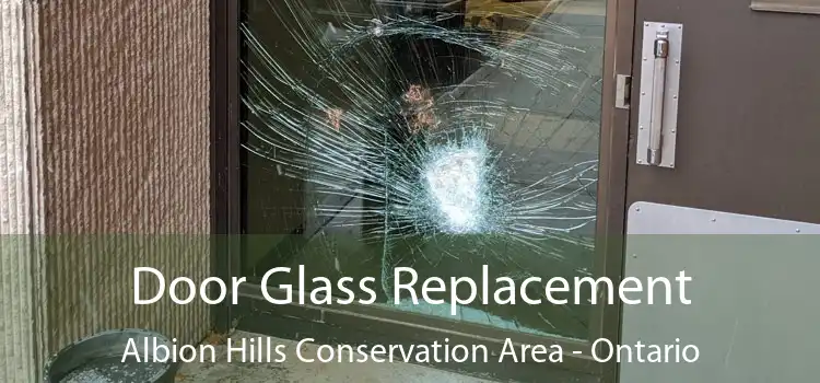Door Glass Replacement Albion Hills Conservation Area - Ontario