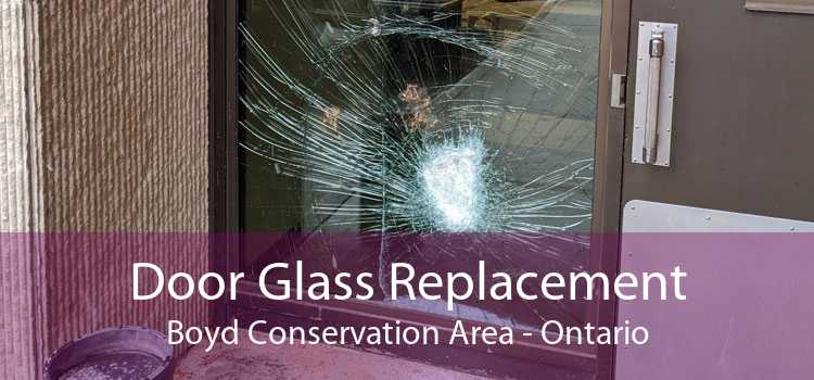 Door Glass Replacement Boyd Conservation Area - Ontario