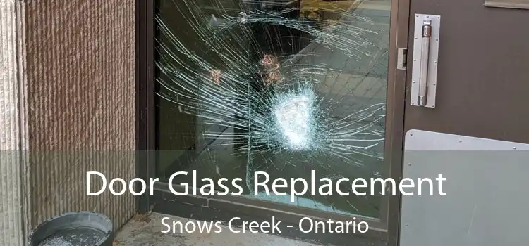 Door Glass Replacement Snows Creek - Ontario