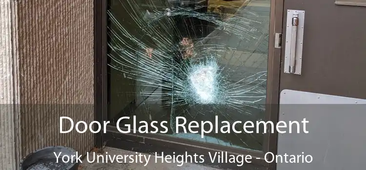 Door Glass Replacement York University Heights Village - Ontario
