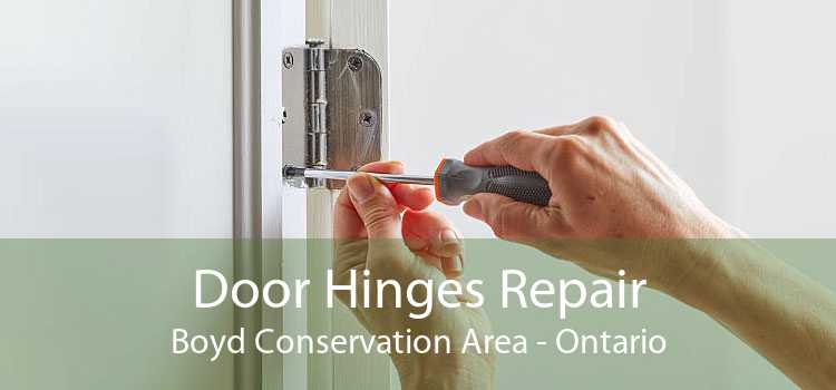 Door Hinges Repair Boyd Conservation Area - Ontario