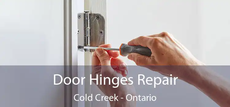 Door Hinges Repair Cold Creek - Ontario