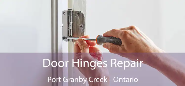 Door Hinges Repair Port Granby Creek - Ontario