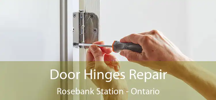 Door Hinges Repair Rosebank Station - Ontario