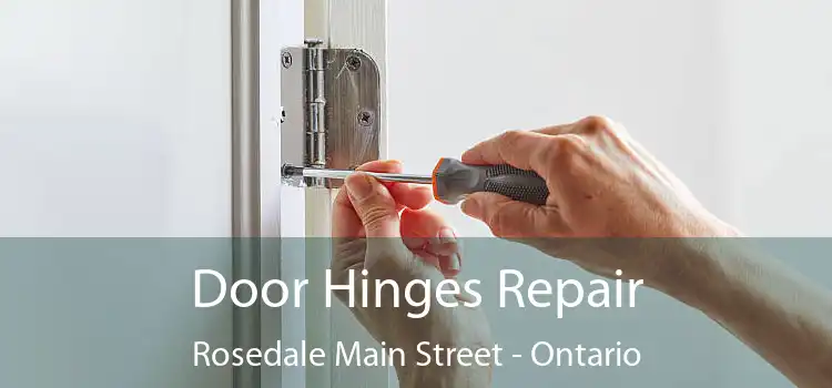 Door Hinges Repair Rosedale Main Street - Ontario