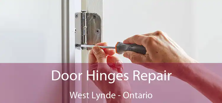 Door Hinges Repair West Lynde - Ontario