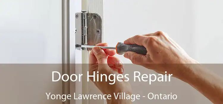Door Hinges Repair Yonge Lawrence Village - Ontario