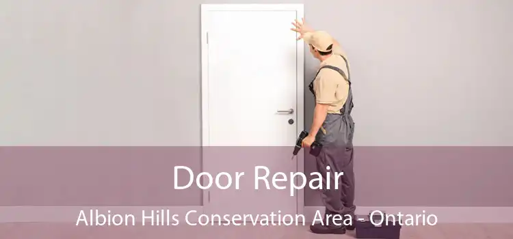Door Repair Albion Hills Conservation Area - Ontario