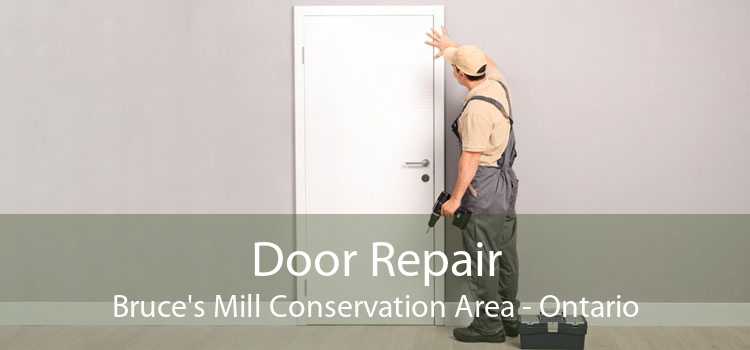 Door Repair Bruce's Mill Conservation Area - Ontario