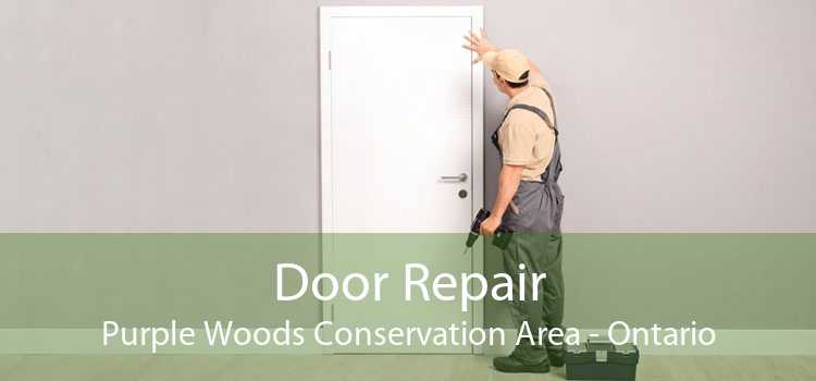 Door Repair Purple Woods Conservation Area - Ontario