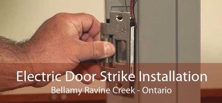 Electric Door Strike Installation Bellamy Ravine Creek - Ontario